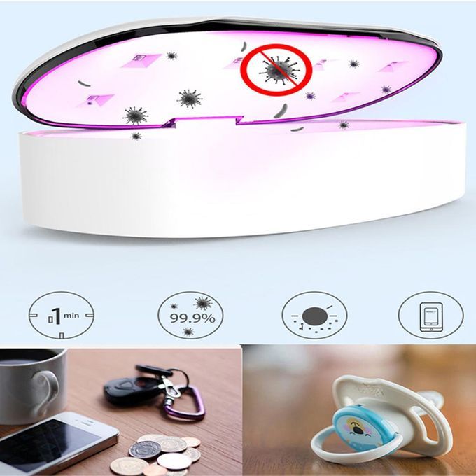 UV Sterilizer Box Tools Salon Nail Beauty Tool Jewelry White