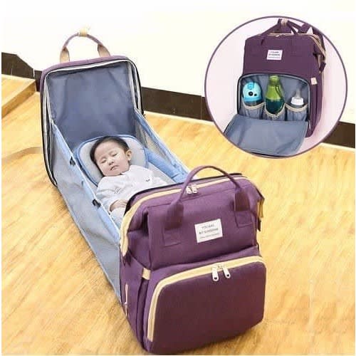 4-in-1 Convertible Baby Diaper Bag