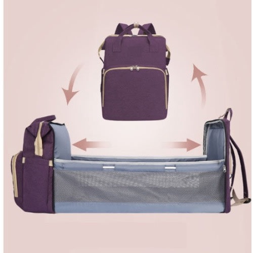 4-in-1 Convertible Baby Diaper Bag