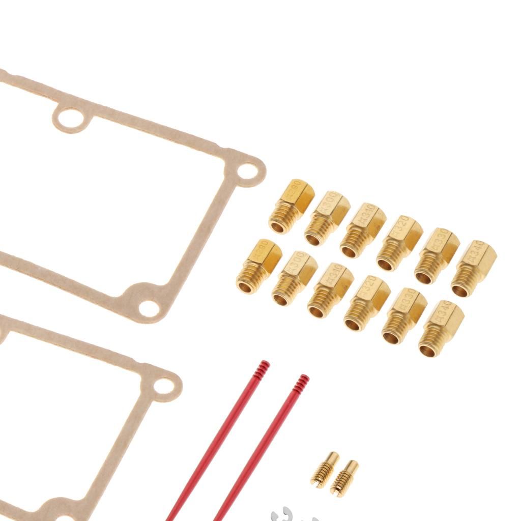 20x Carburetor Main Jet Set And  Jet Kit Metal For Yamaha Banshee