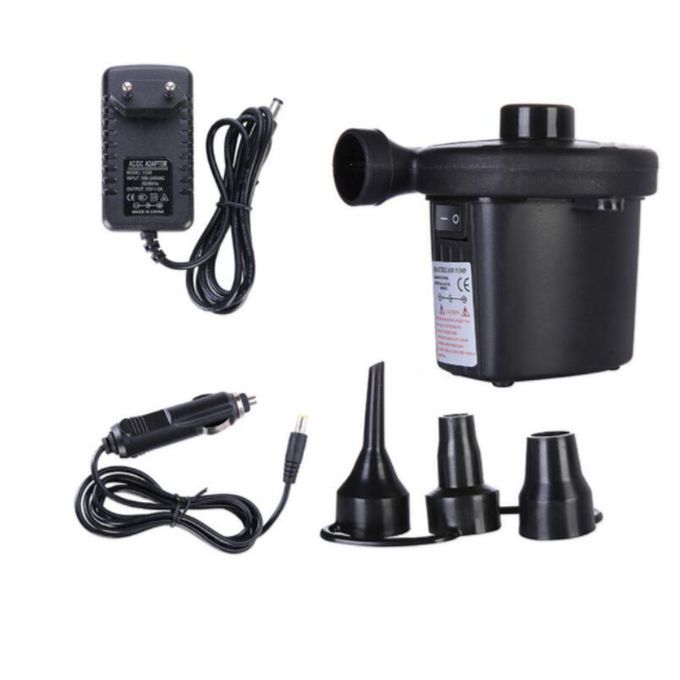 Electric Air Pump For Inflatable Air Mattress Bed Boat Car