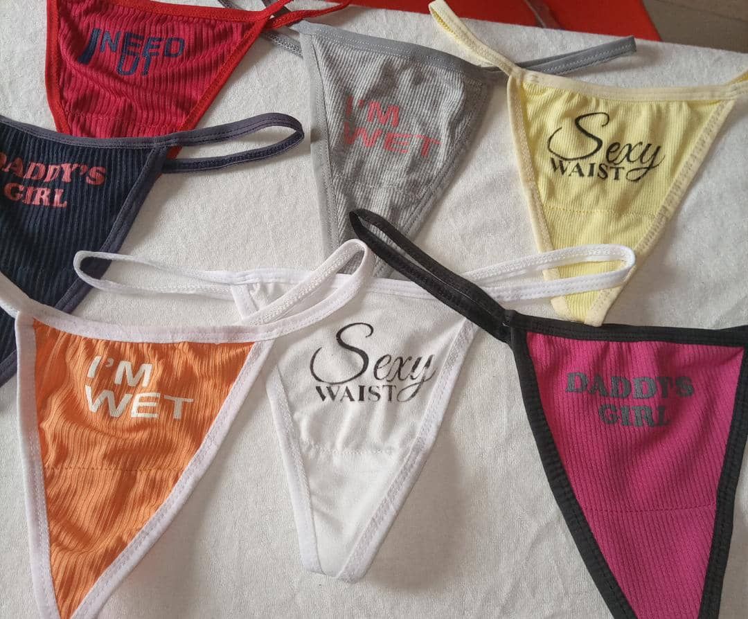 Set 6 Quality G-String Panties