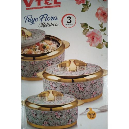 Insulated Serving Food Flask -  Piece Set