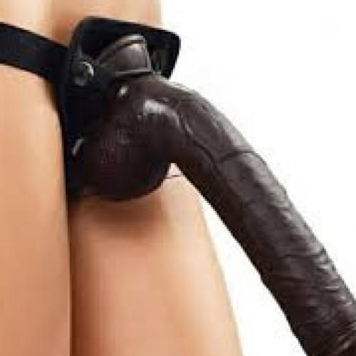 10Inches RealFeel Dildo With Adjustabl StrapOnBelt