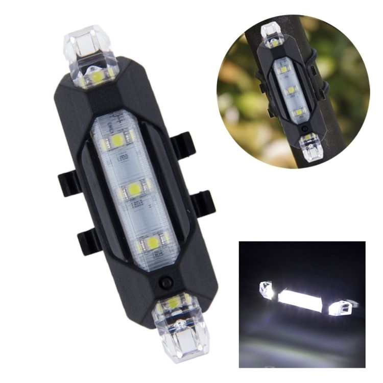 Detachable USB Rechargeable LED Bike Taillight