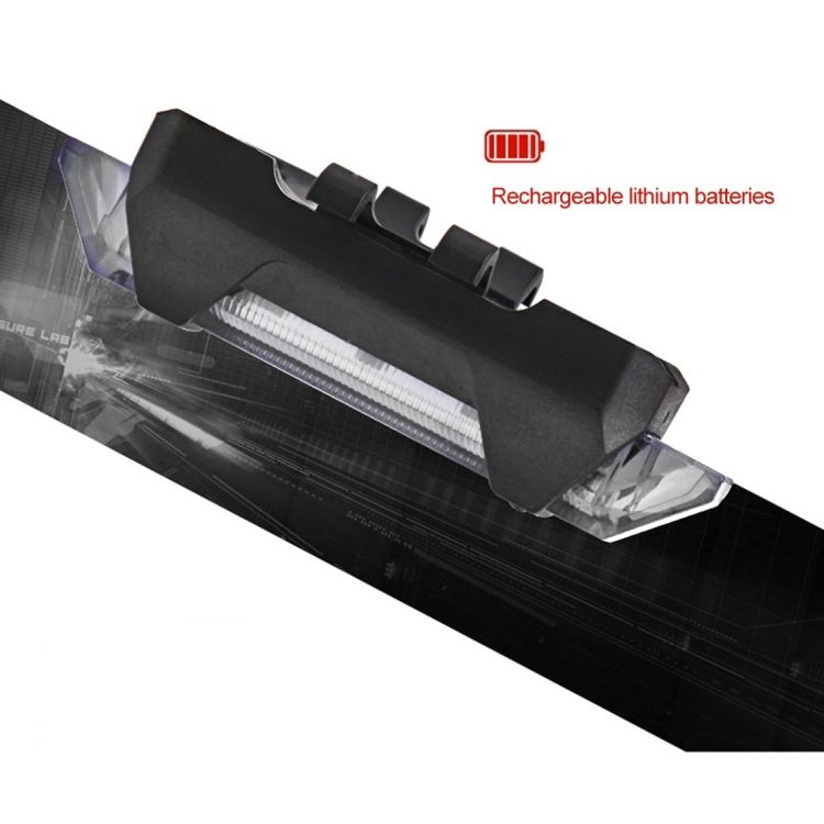 Detachable USB Rechargeable LED Bike Taillight