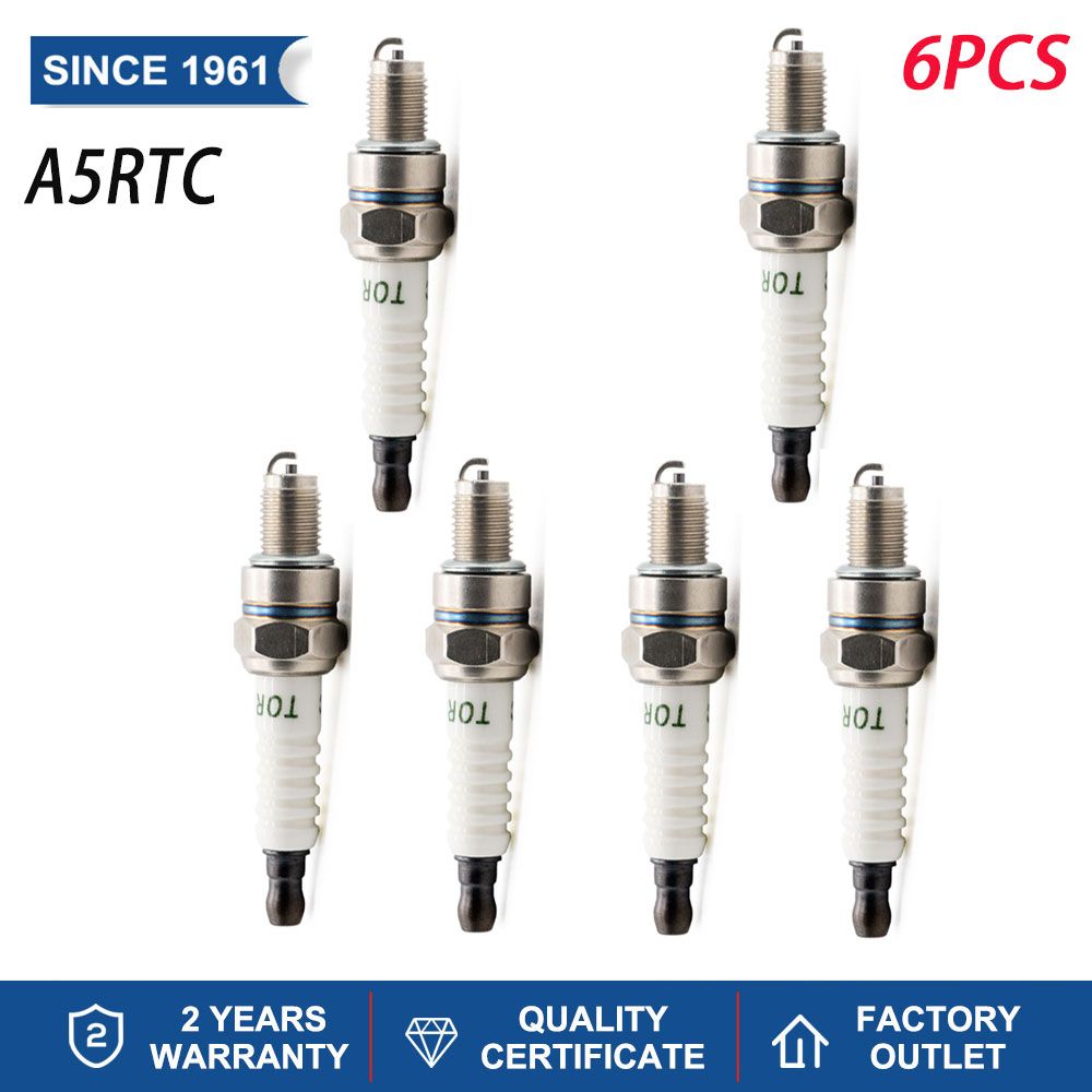 Spark Plug Torch A5RTC Suitable For Honda Eu2000i Gx100 And 2000W 98056-55777 Predator For  Z9Y Brisk NAR17 6 Pieces With Box
