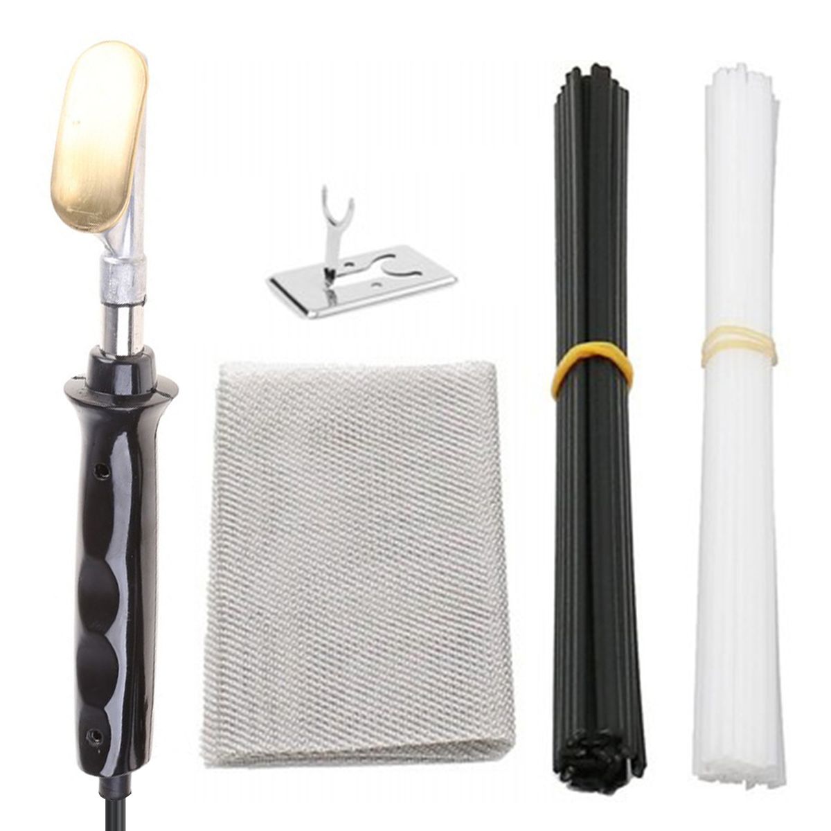 50W Car Bumper Repair Kit Smoothing Tool Plastic With 40