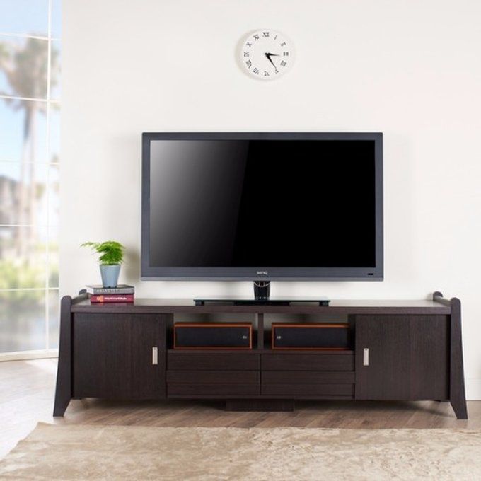 Furniture Of America Trensin Modern 70-inch Entertainment TV Console  (Lagos Delivery Only)