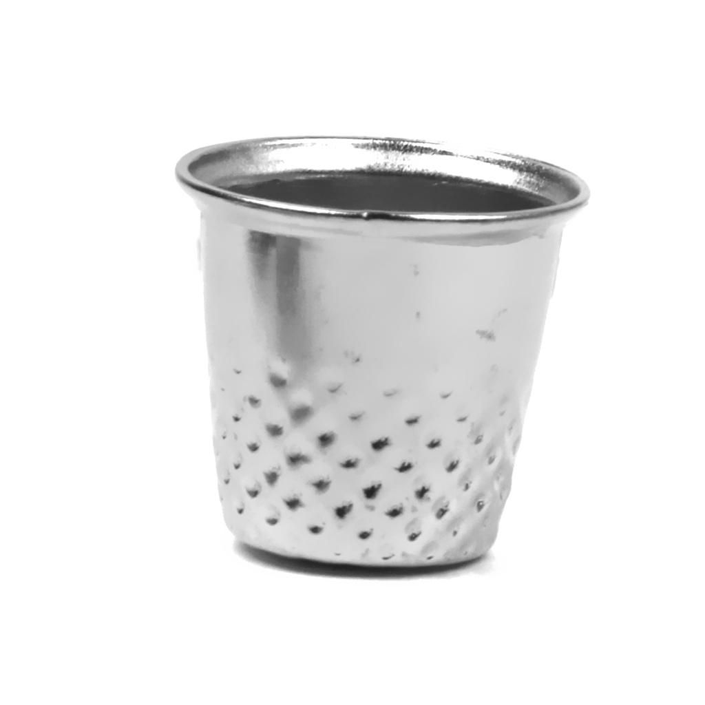 4x 10 Metal Thimbles Finger  Sewing Grip Protector Premium Quality