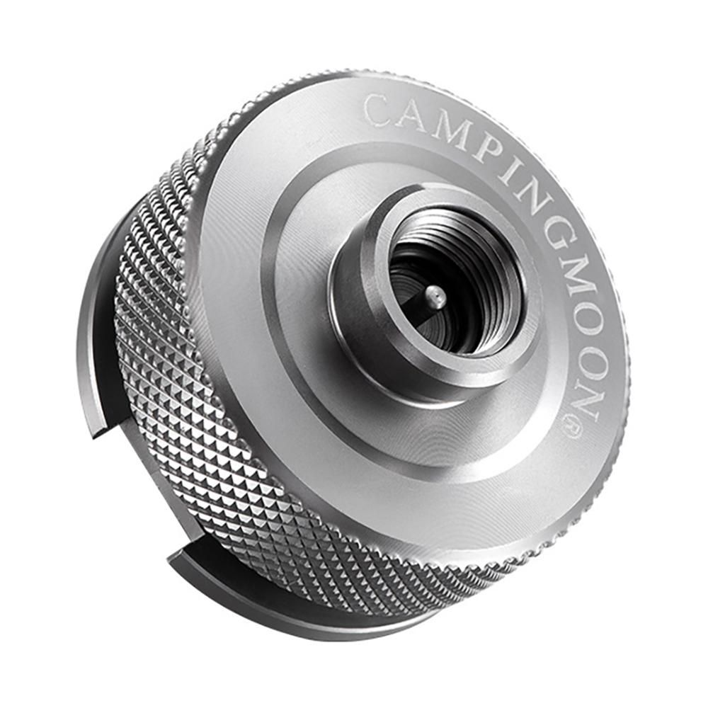 CAMPINGMOON Outdoor Aluminum Alloy Card to Alpine Converter Gas Tank Converter Gas Adapter Gas Tank Accessories Z13