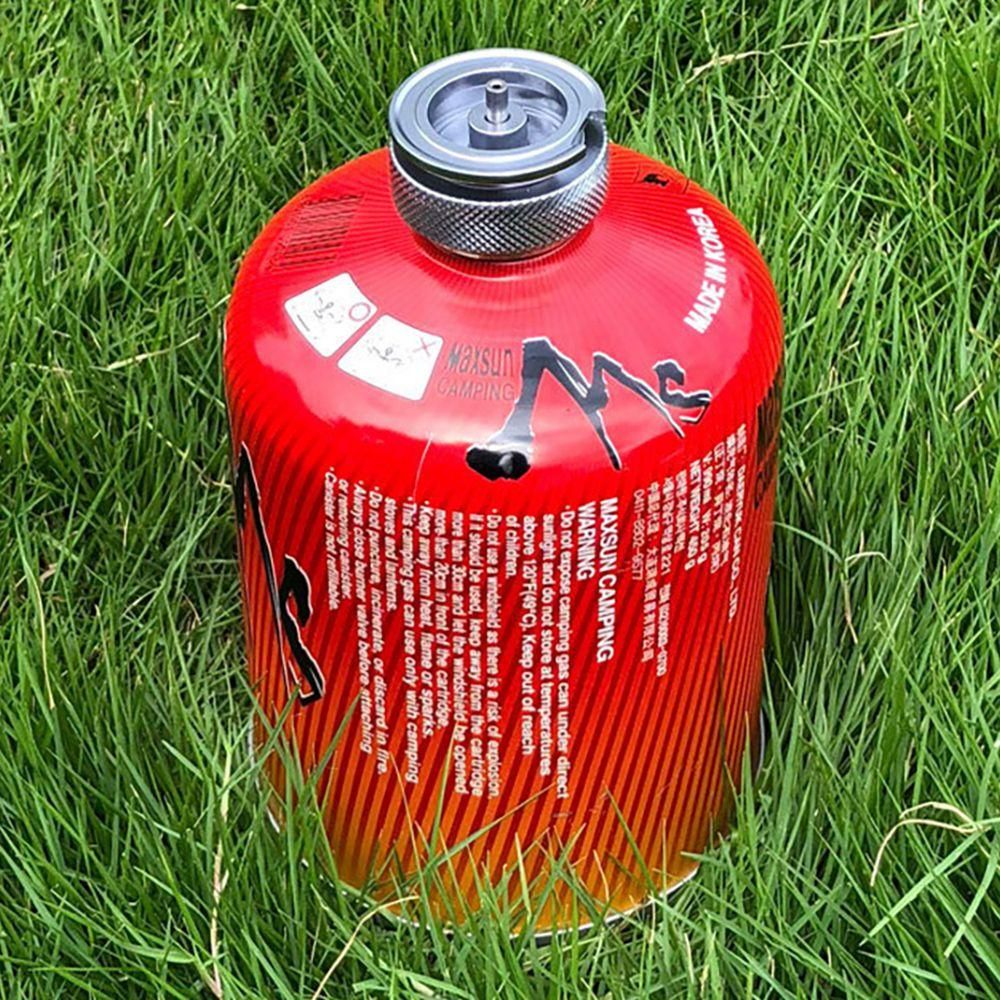 CAMPINGMOON Outdoor Aluminum Alloy Card to Alpine Converter Gas Tank Converter Gas Adapter Gas Tank Accessories Z13