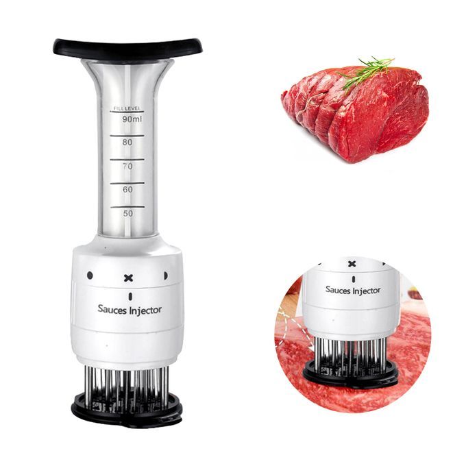 Meat  Syringe Meat Tenderizer Tool Marinade  Needle Blades