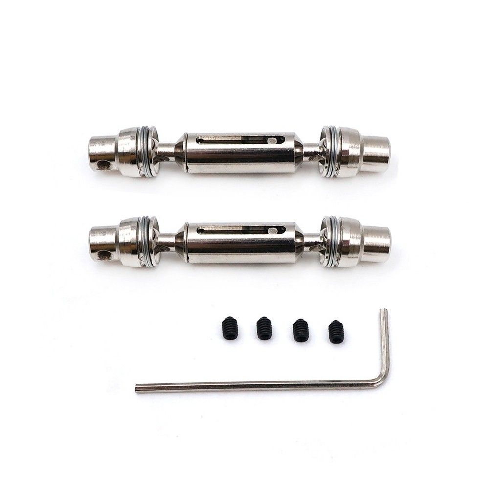 For WPL B14 B16 B24 B36 C24 C14 RC Car Metal Drive Shaft 2