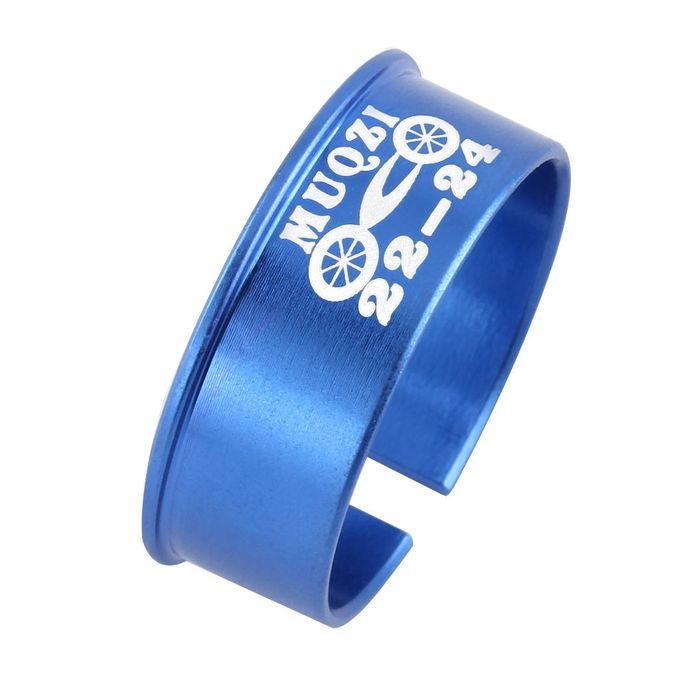 24mm-22mm Bike Axis Conversion Sleeve Kit Crankset  Bottom Blue