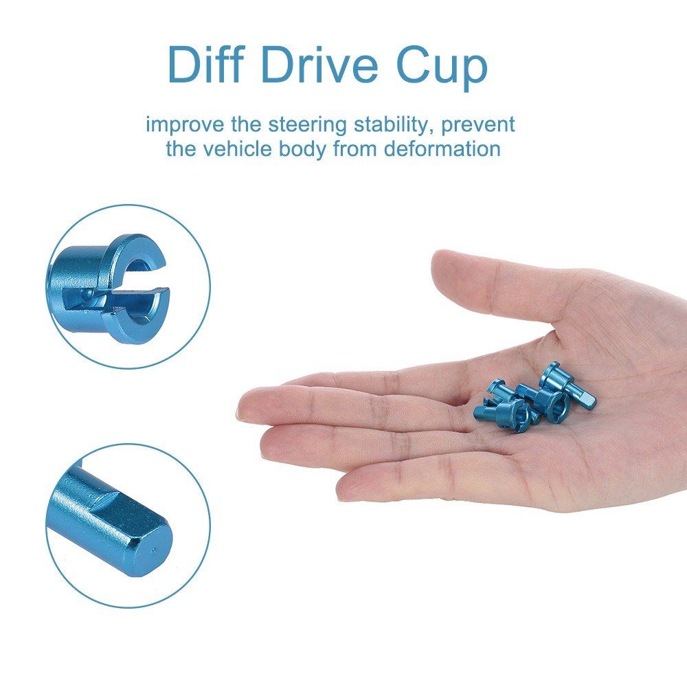 For WLtoys A959-B A979-B 4Pcs Joint Diff Cup DrIve Cup 1/18
