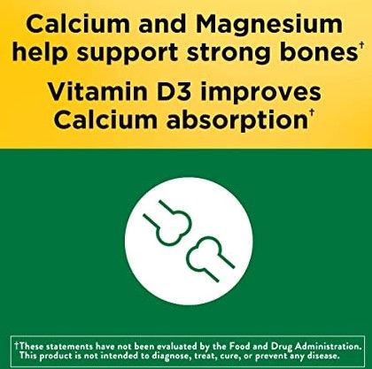 Calcium Magnesium Zinc Supplement With Vitamin D3- 300Tabs