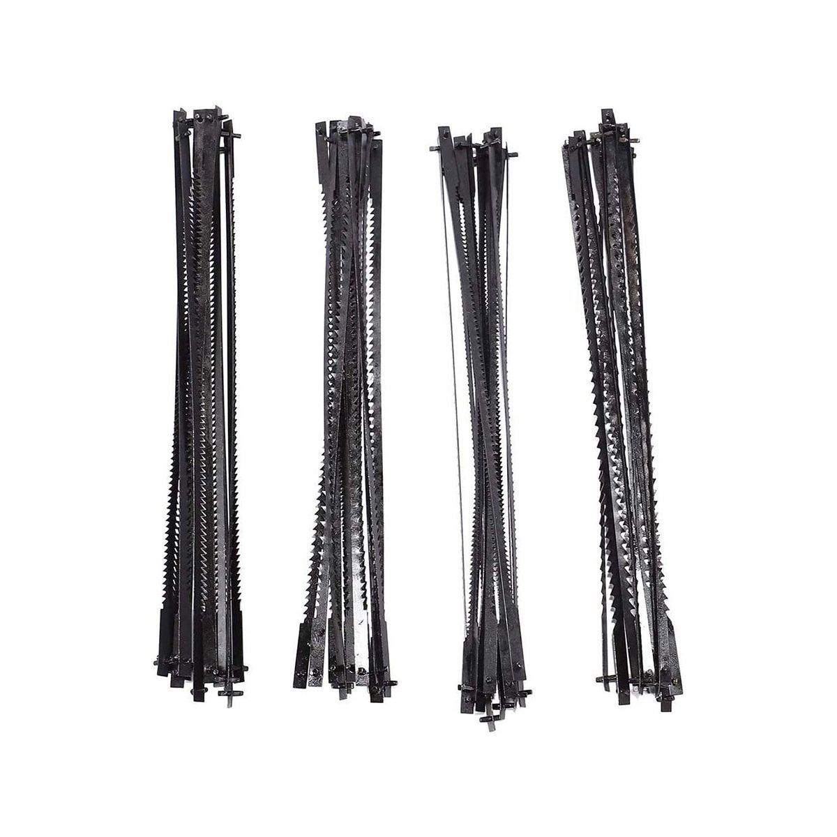 12Pcs 5 Inch Pinned Scroll Saw Blades TPI 10