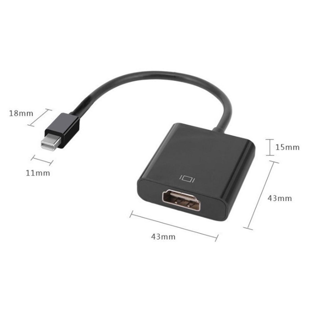 HDMI-Converter Suitable for All Outputs to HDMI-Compatible