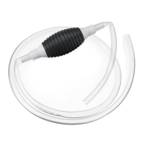 Hand Siphon Pump Petrol  Water Oil  Fuel Transfer Pipe Tube