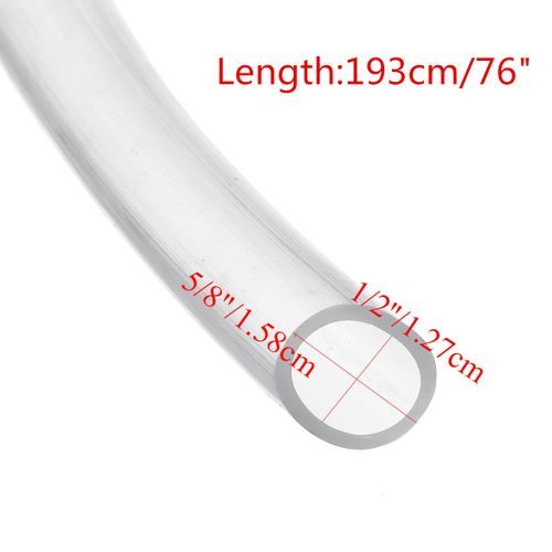 Hand Siphon Pump Petrol  Water Oil  Fuel Transfer Pipe Tube