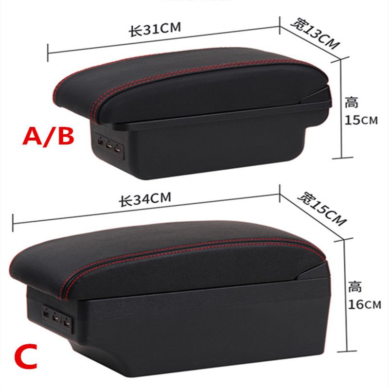 For Toyota Yaris Vitz Armrest Box Centre Console S