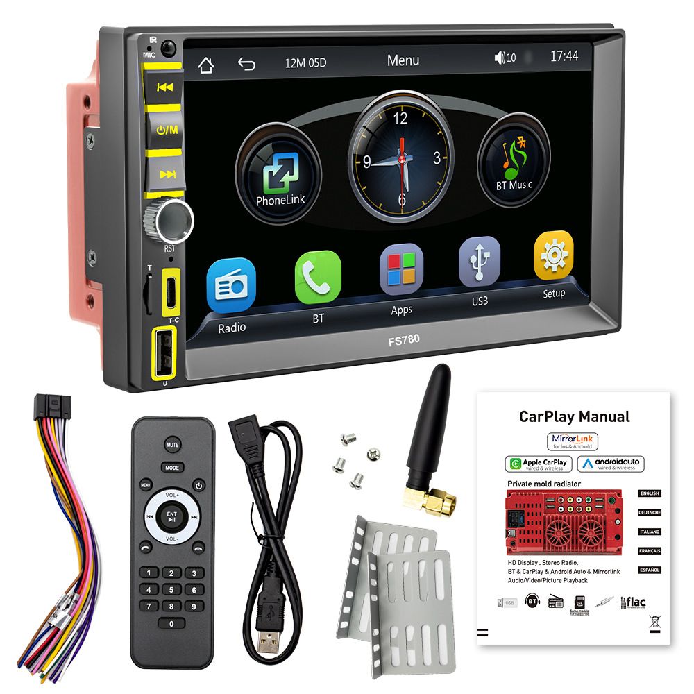 7in Multi-language Car BT MP5 Player Auto Multifunctional