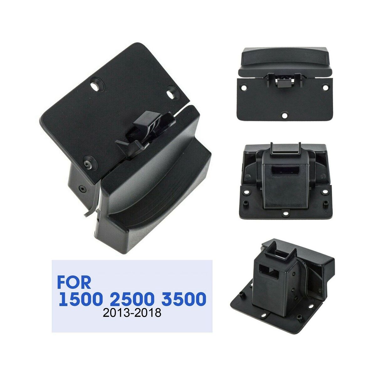 5RQ83TX7AC Full Console Lower Armrest Lid Latch for Ram 1500 2500 3500 4500 5500 2013-2017