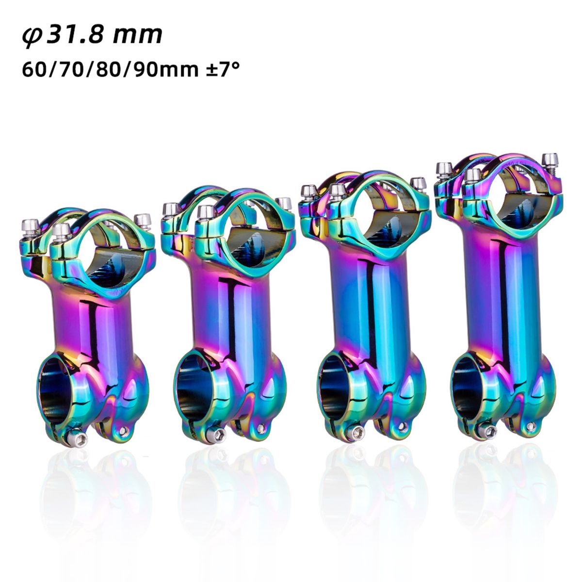 High-strength 31.8mm  Stem  Mountain Bike Stem