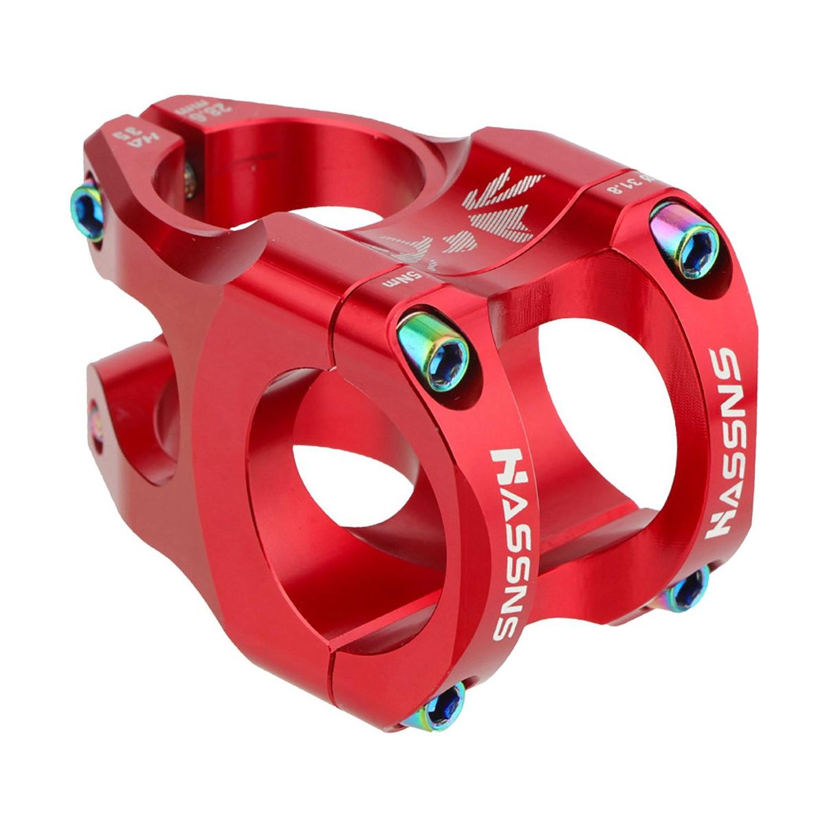 31.8mm/35mm Bike Stem Bicycle Short Stem Replacement For Mountain Red