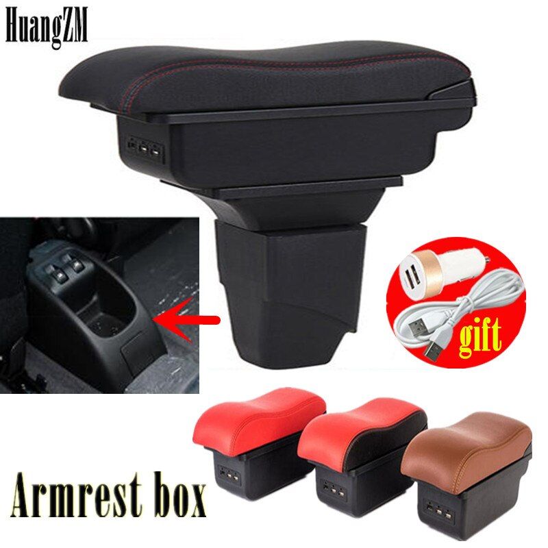 Car Armrest For Peugeot 206 206 207 Compact 2009- Arm