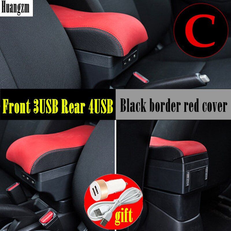 Car Armrest For Peugeot 206 206 207 Compact 2009- Arm