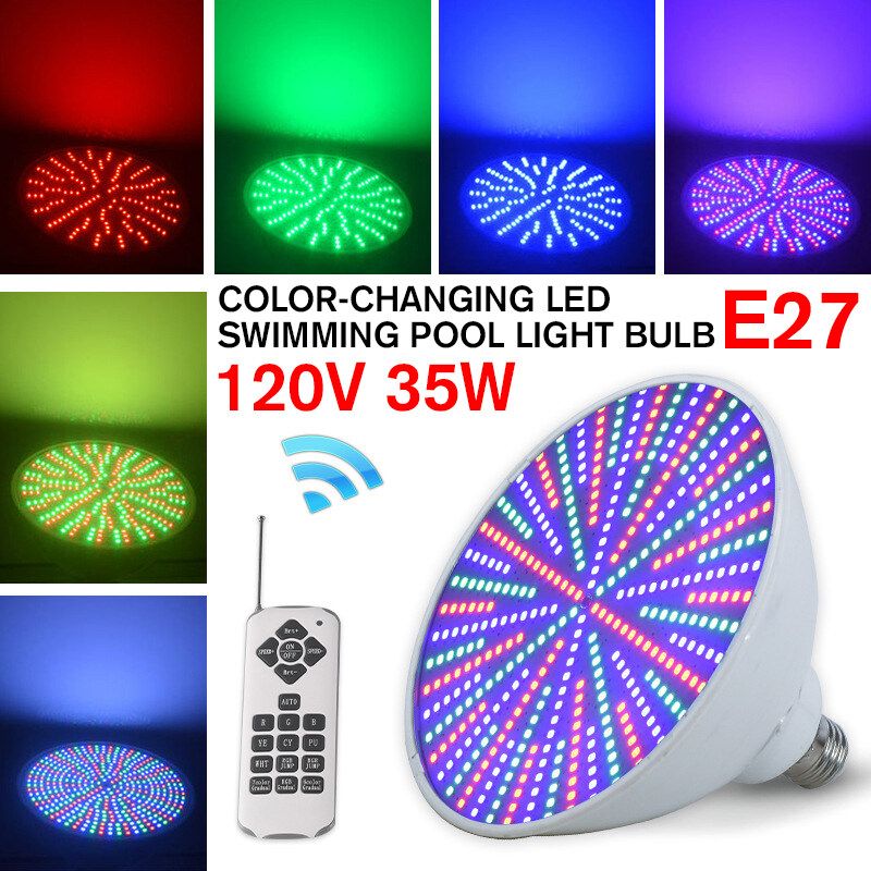 120V 35W Change Led Swimming Pool Fixture Light Bulb For Pentair / Hayward