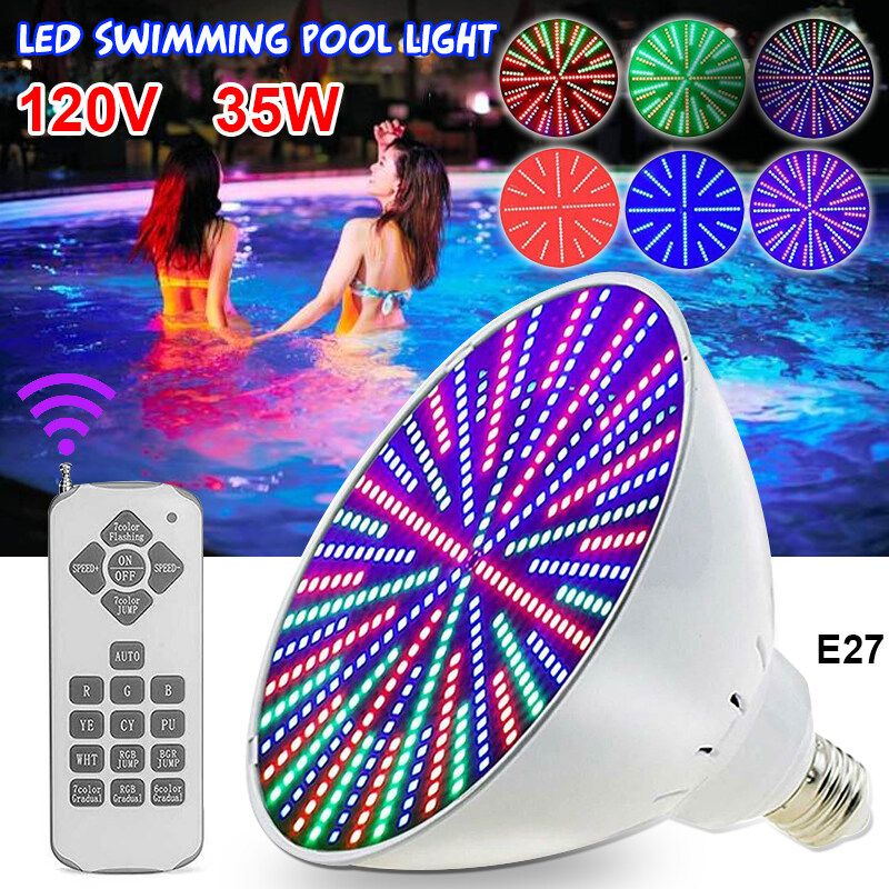 120V 35W Change Led Swimming Pool Fixture Light Bulb For Pentair / Hayward