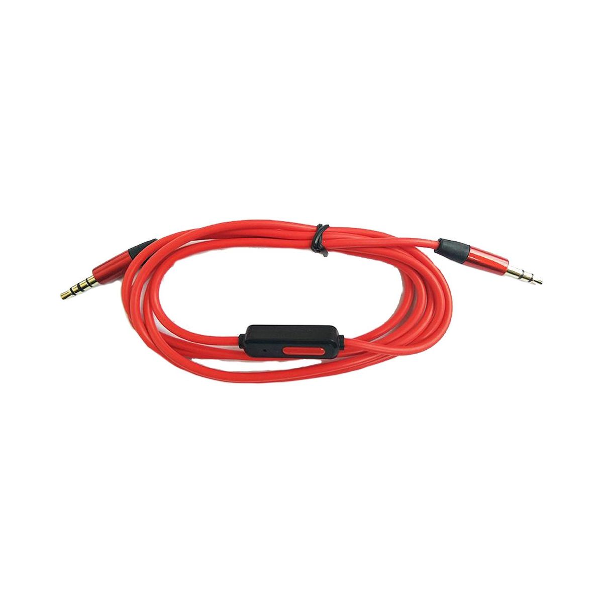 Audio Cable Male to Male AUX Cord Adapter Red