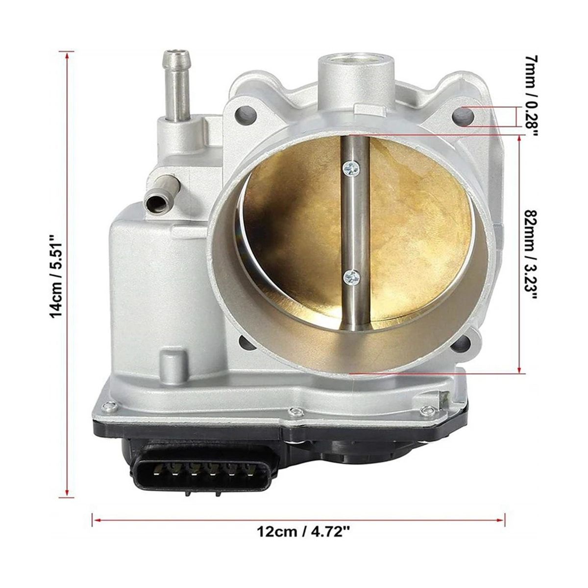 22030-0F010 Throttle Body Throttle Valve Auto for Toyota 4Runner Land Cruiser Sequoia Tundra Lexus GX470