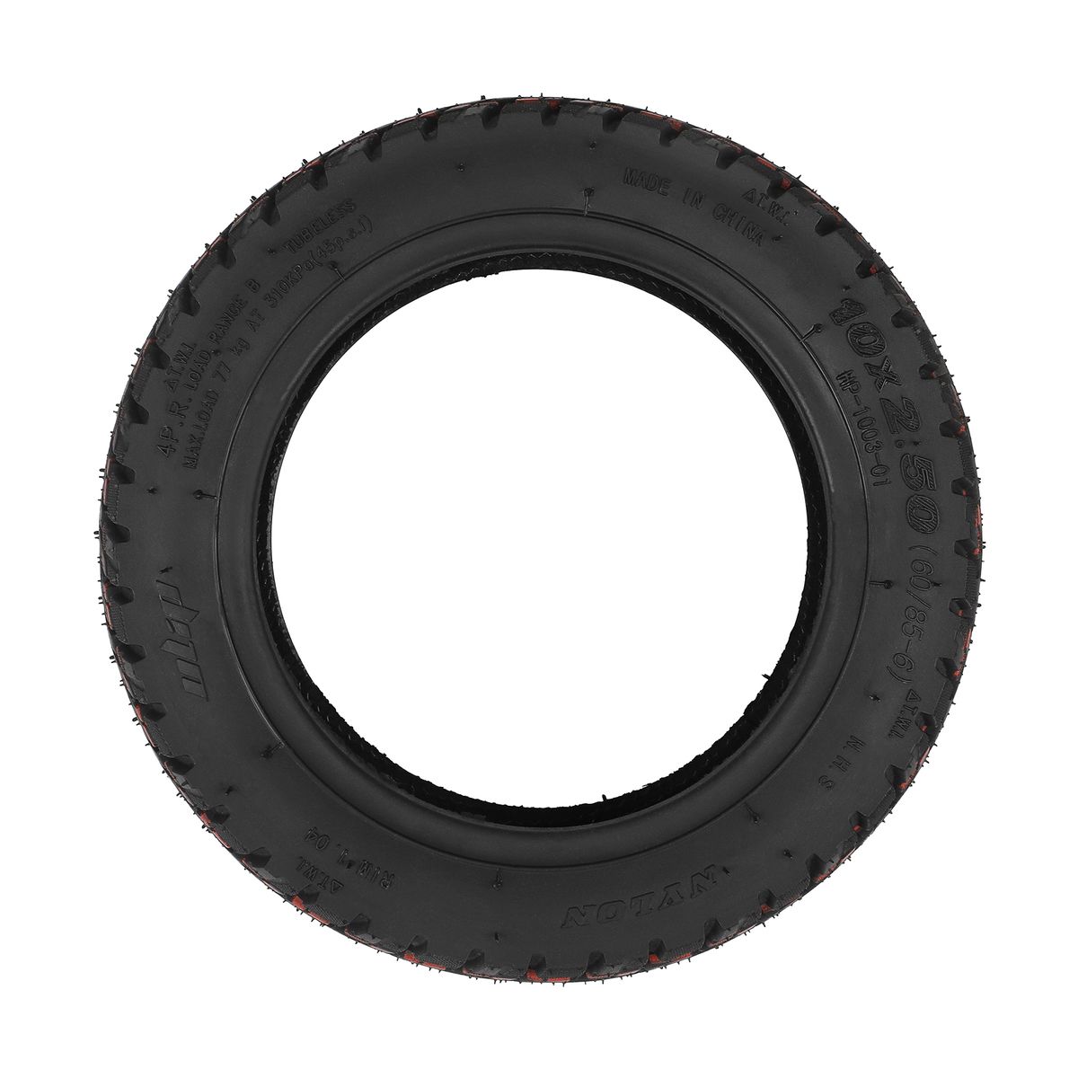 Ulip 10x2.5 Tubeless Tire 60/85-6 Off-Road Vacuum Tire 10