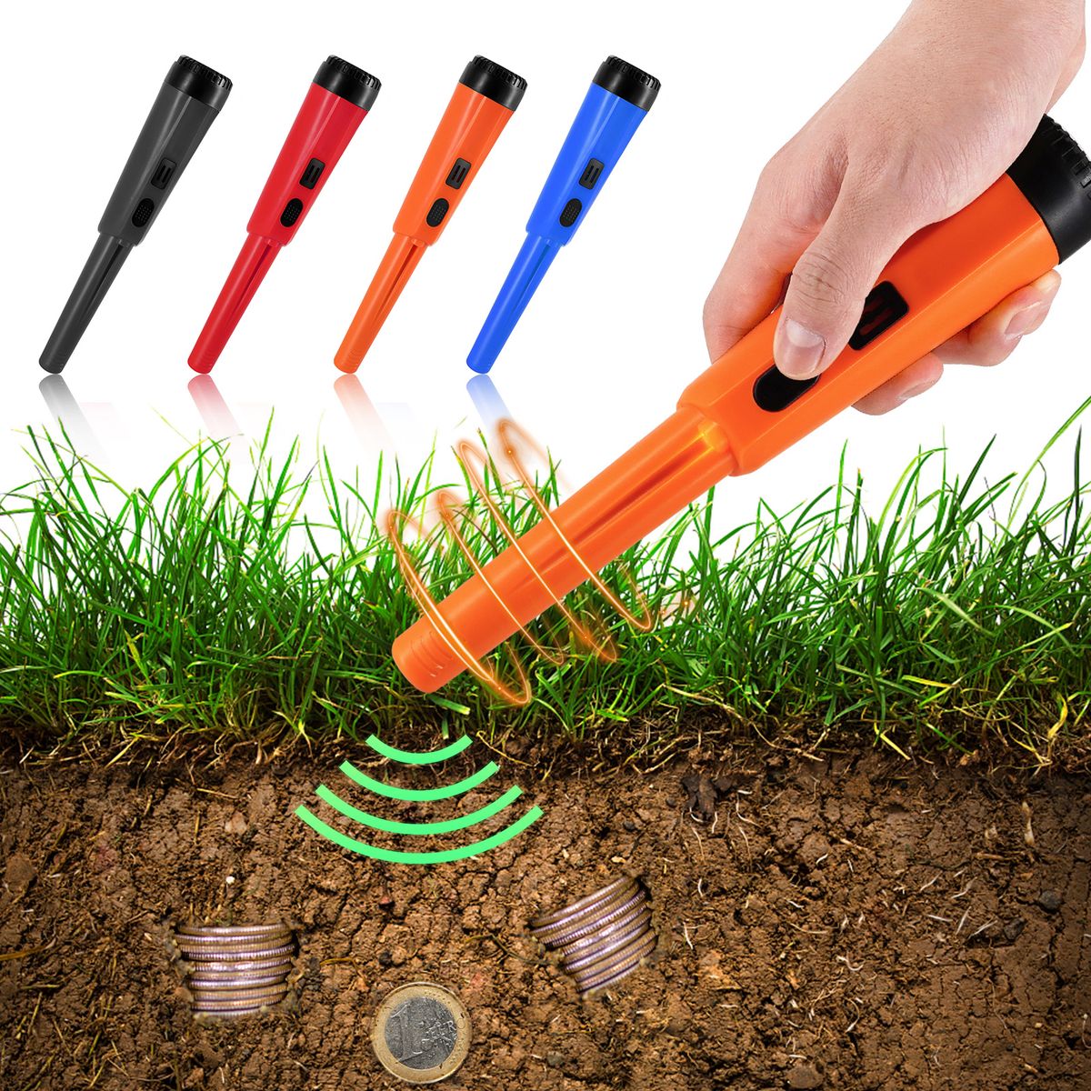 2022New Handheld Metal Pin Pointer GP-Pointers Rod Detector