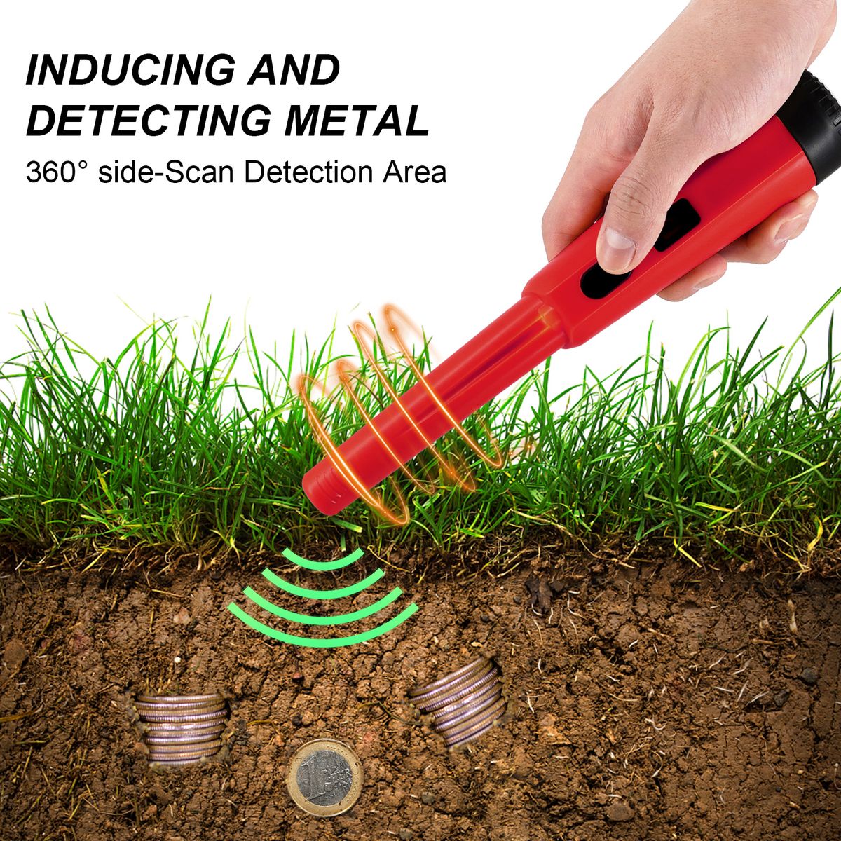 2022New Handheld Metal Pin Pointer GP-Pointers Rod Detector