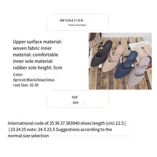 Two-wear Sandals Slippers Women's Fashion Non-slip Casual Beach Soft-soled