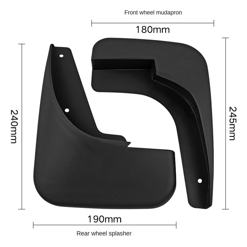 Car Mudflaps for Peugeot 307 2004-2013 Mudguards Fender Flap Splash Guards Cover Mud Car Wheel Accessories