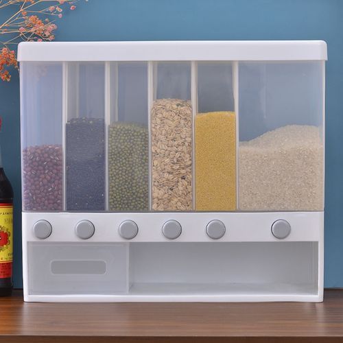 Multifunctional Cereal Dispenser Storage Box