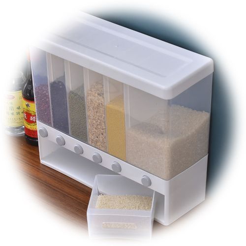 Multifunctional Cereal Dispenser Storage Box