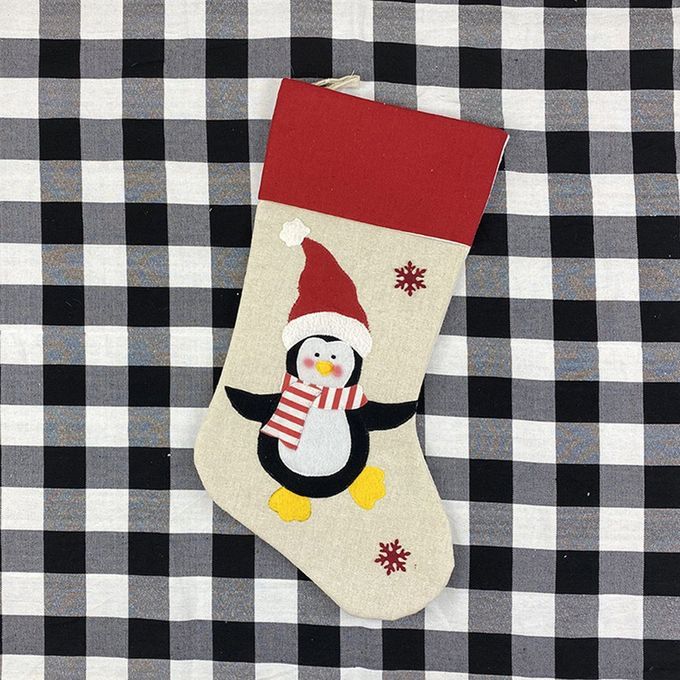 Hristmas Tree Hanging Gift So K  Hristmas De Oration Sto King So K Gift Bag-multi Olor-penguin