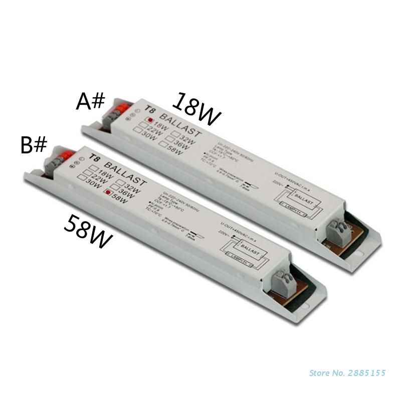 1x18w 1x58w T8 Electronic Ballast Fluorescent Lamp Sensors