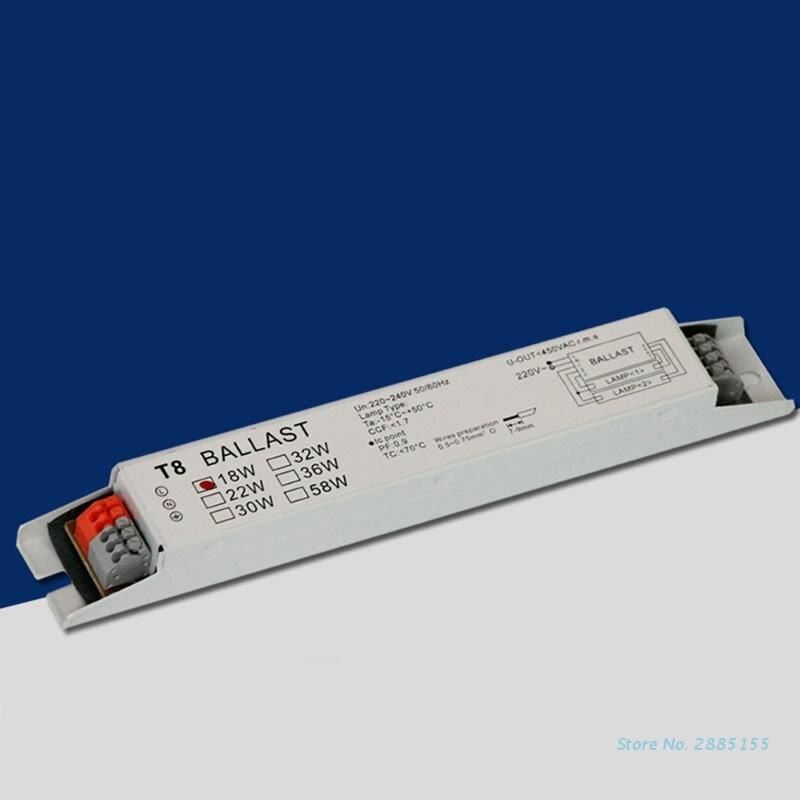 1x18w 1x58w T8 Electronic Ballast Fluorescent Lamp Sensors