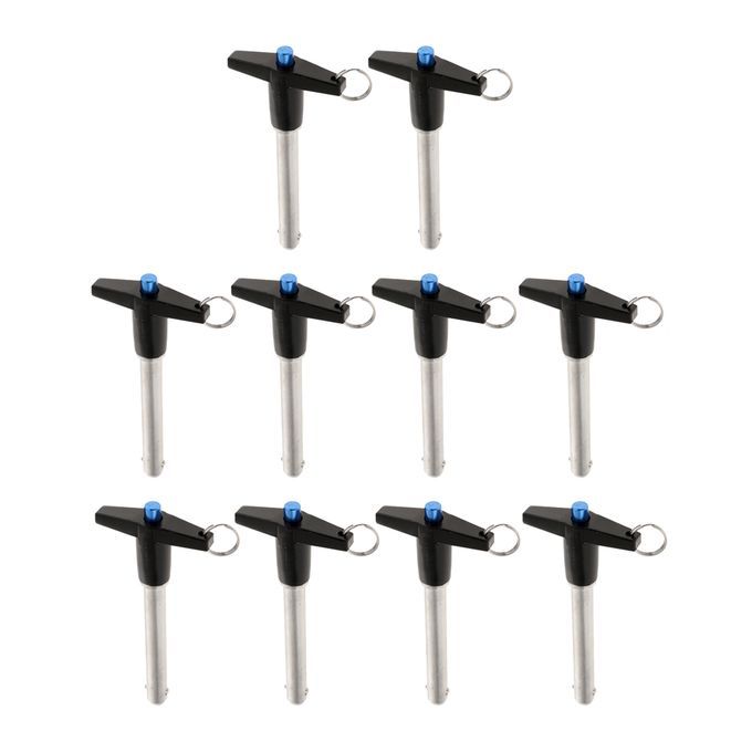 10x Thandle Ball Lock Pins Safety Pins Socket Pins With Ball Lock