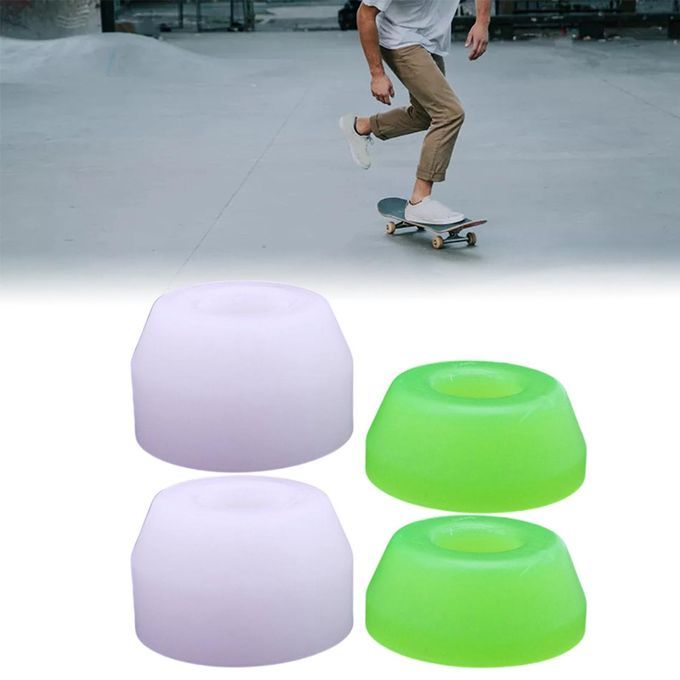 4Pcs/Lot Skateboard Truck Bushings Kit Shock Absorber Bushings Washers
