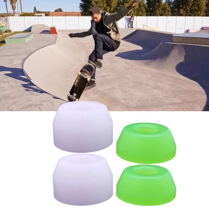 4Pcs/Lot Skateboard Truck Bushings Kit Shock Absorber Bushings Washers