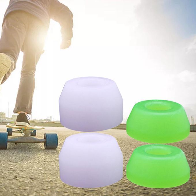 4Pcs/Lot Skateboard Truck Bushings Kit Shock Absorber Bushings Washers